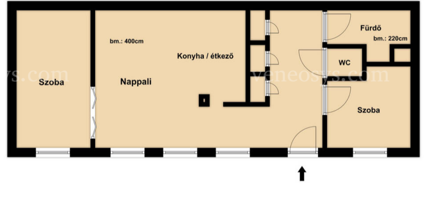 W pobliżu Lasku Miejskiego, VII. dzielnica Budapesztu