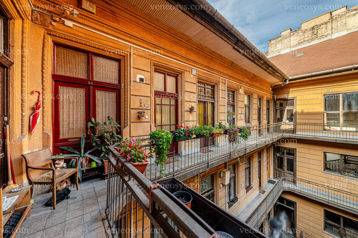 Mieszkanie pełne kolorów w VII. dzielnicy Budapesztu