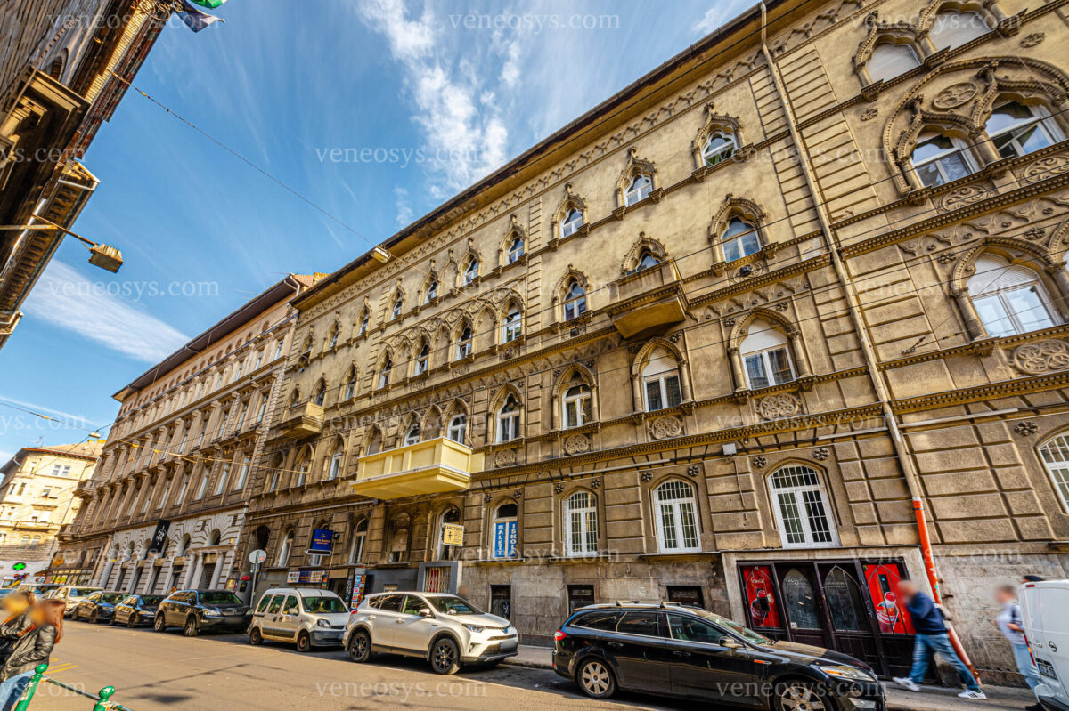 Mieszkanie pełne kolorów w VII. dzielnicy Budapesztu