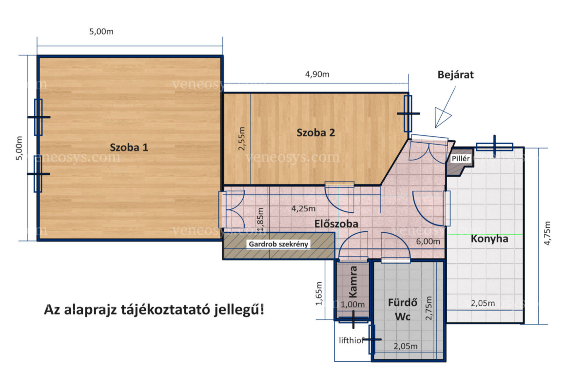 Mieszkanie w XIV. dzielnicy Budapesztu