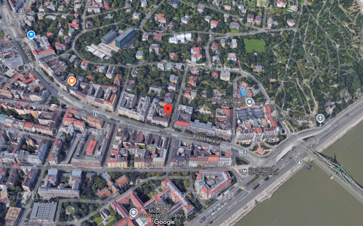 Piękne mieszkanie przy drodze Bartoka, XI. dzielnica Budapesztu