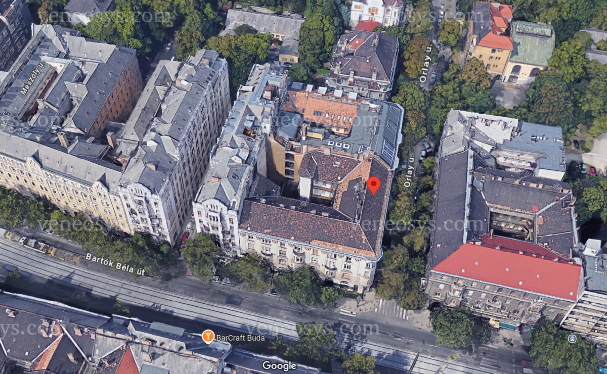 Piękne mieszkanie przy drodze Bartoka, XI. dzielnica Budapesztu