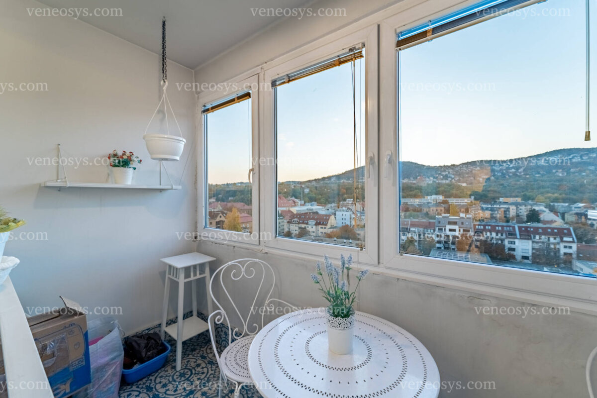 Mieszkanie z widokiem na Góry Budańskie, III. dzielnica Budapesztu