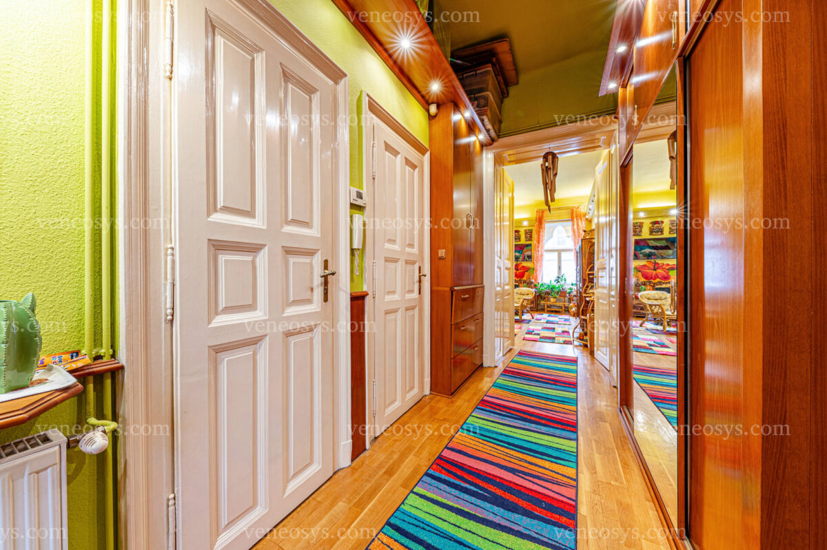 Mieszkanie pełne kolorów w VII. dzielnicy Budapesztu