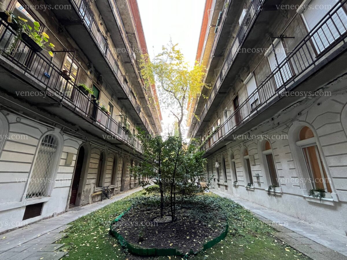 W pobliżu Lasku Miejskiego, VII. dzielnica Budapesztu