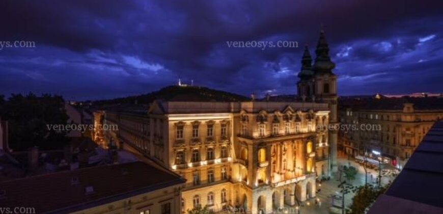 Luksusowe mieszkanie przy placu Uniwersyteckim, V. dzielnica Budapesztu