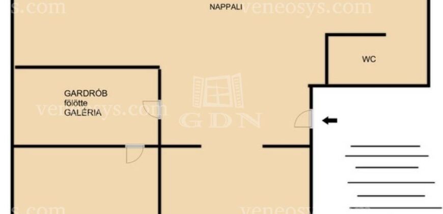 Loft na poddaszu, XV. dzielnica Budapesztu