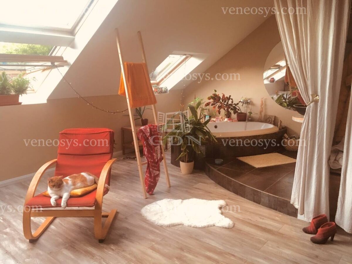 Loft na poddaszu, XV. dzielnica Budapesztu