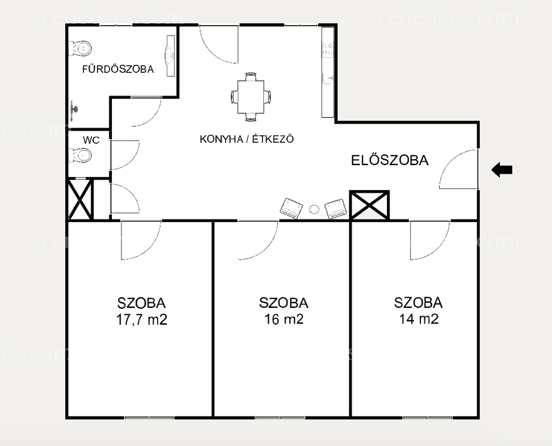 Biuro czy mieszkanie ?- III. dzielnica Budapesztu