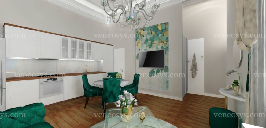 Przy ulicy Bacsó Béla – drugi apartament, VIII. dzielnica Budapesztu