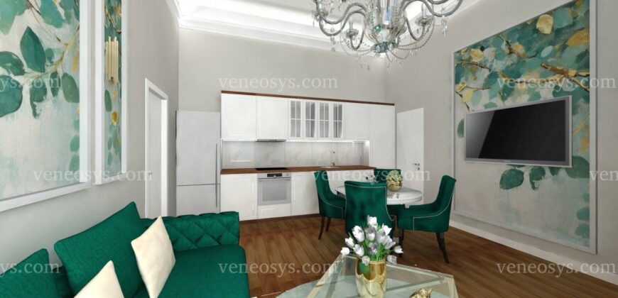 Przy ulicy Bacsó Béla – drugi apartament, VIII. dzielnica Budapesztu