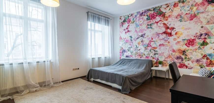 Z widokiem na park Hilda, V. dzielnica Budapesztu