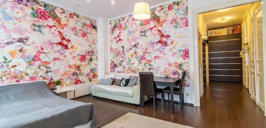 Z widokiem na park Hilda, V. dzielnica Budapesztu