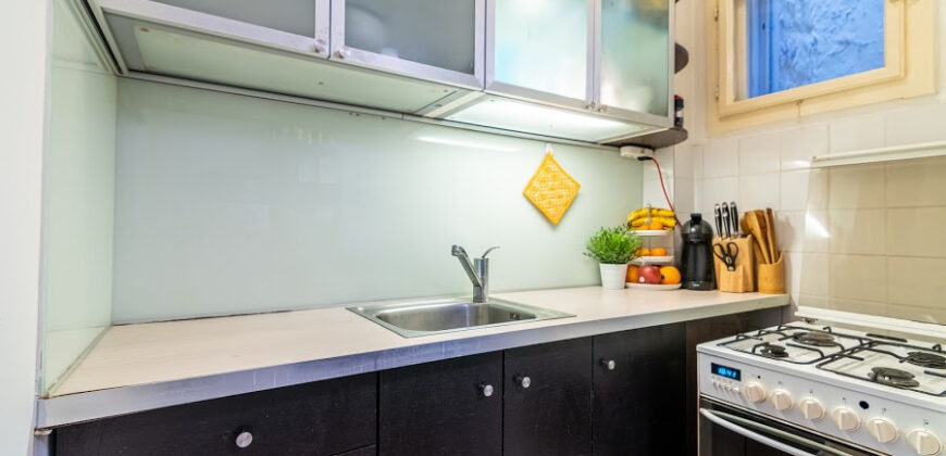 Z widokiem na park Hilda, V. dzielnica Budapesztu