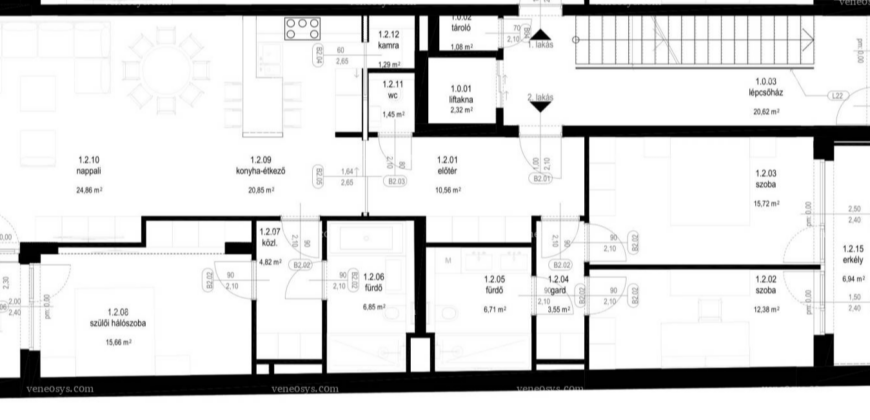 U stóp Rózsadomb 2, II. dzielnica Budapesztu