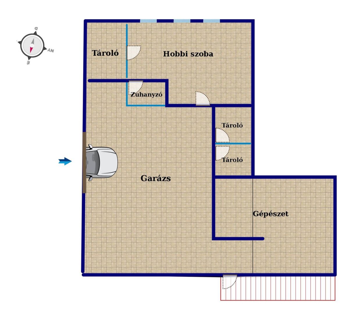 Mészkő park w III. dzielnicy Budapesztu