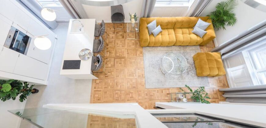 Przy Andrássy út w VI. dzielnicy Budapesztu