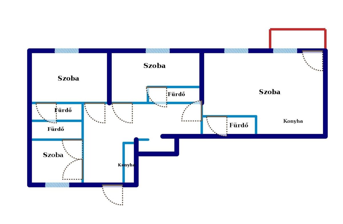Przy Dworcu Wschodnim w VII. dzielnicy Budapesztu