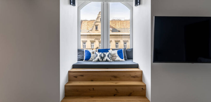 Na rogu Erzsébet körút w VII. dzielnicy Budapesztu