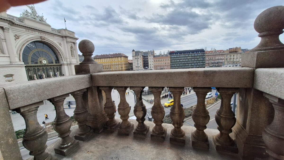Przy Dworcu Wschodnim w VII. dzielnicy Budapesztu