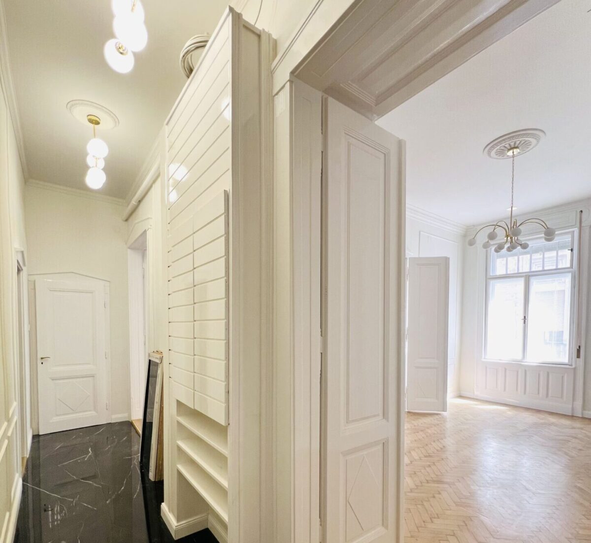 Przy Zaułku Harrisa w V. dzielnicy Budapesztu