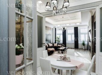 Na ulicy Alkotmány w V. dzielnicy Budapesztu