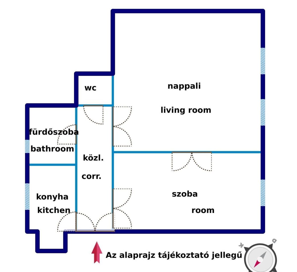 Przy Zaułku Harrisa w V. dzielnicy Budapesztu