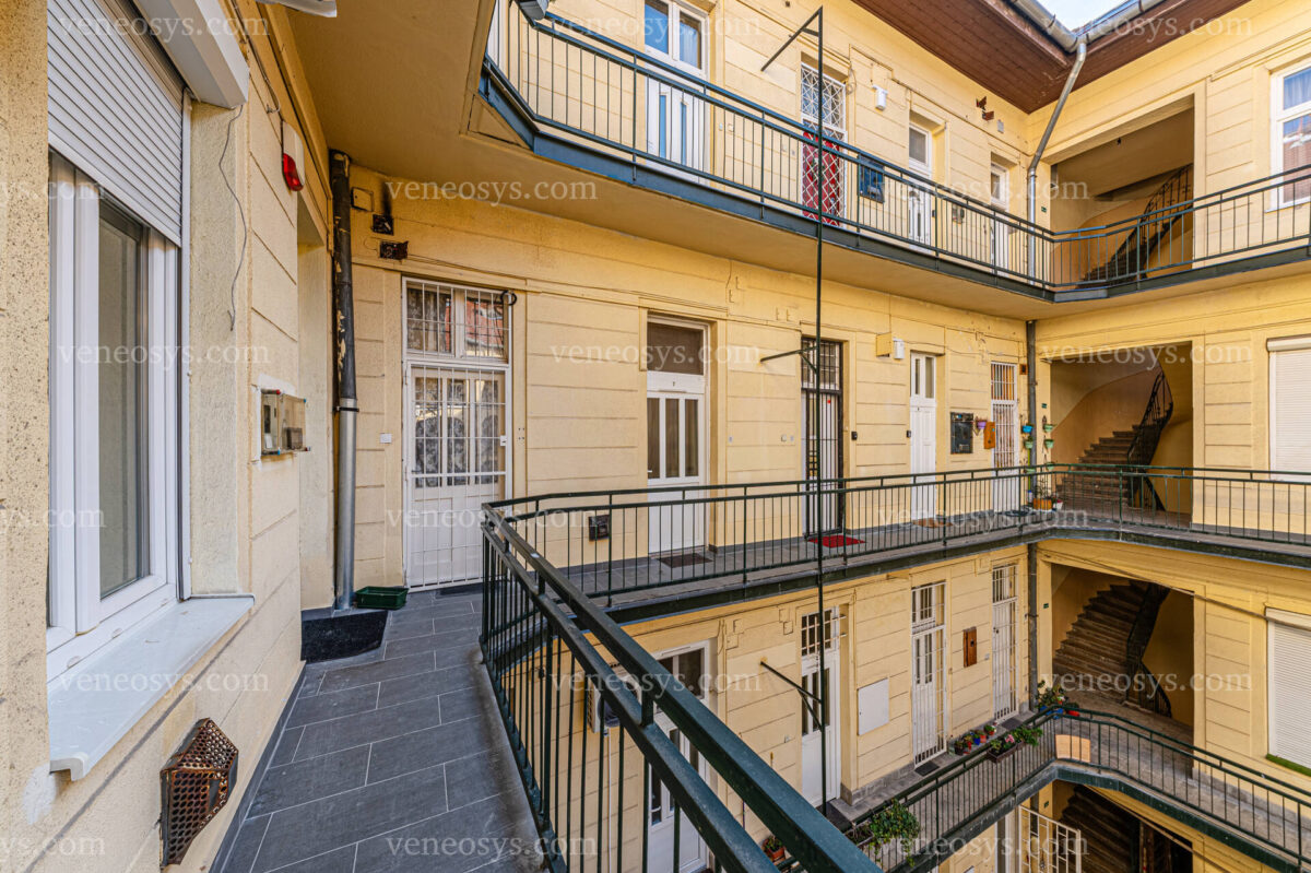 Słoneczne mieszkanie w VII. dzielnicy Budapesztu