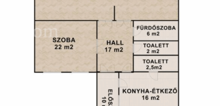 Mieszczańskie mieszkanie w VIII. dzielnicy Budapesztu