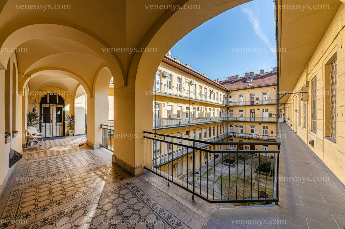 Słoneczne mieszkanie w VII. dzielnicy Budapesztu