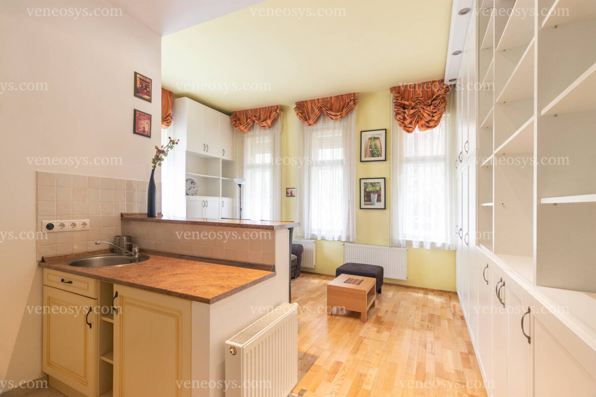 Przytulna kawalerka w II. dzielnicy Budapesztu