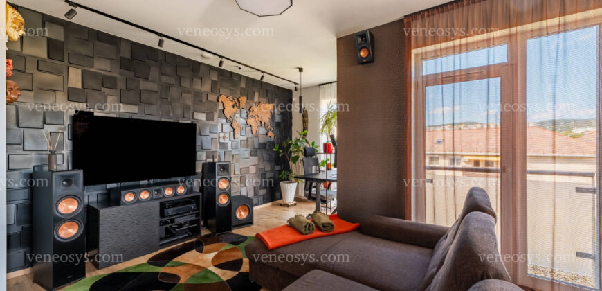 Panorama z tarasu w XI. dzielnicy Budapesztu