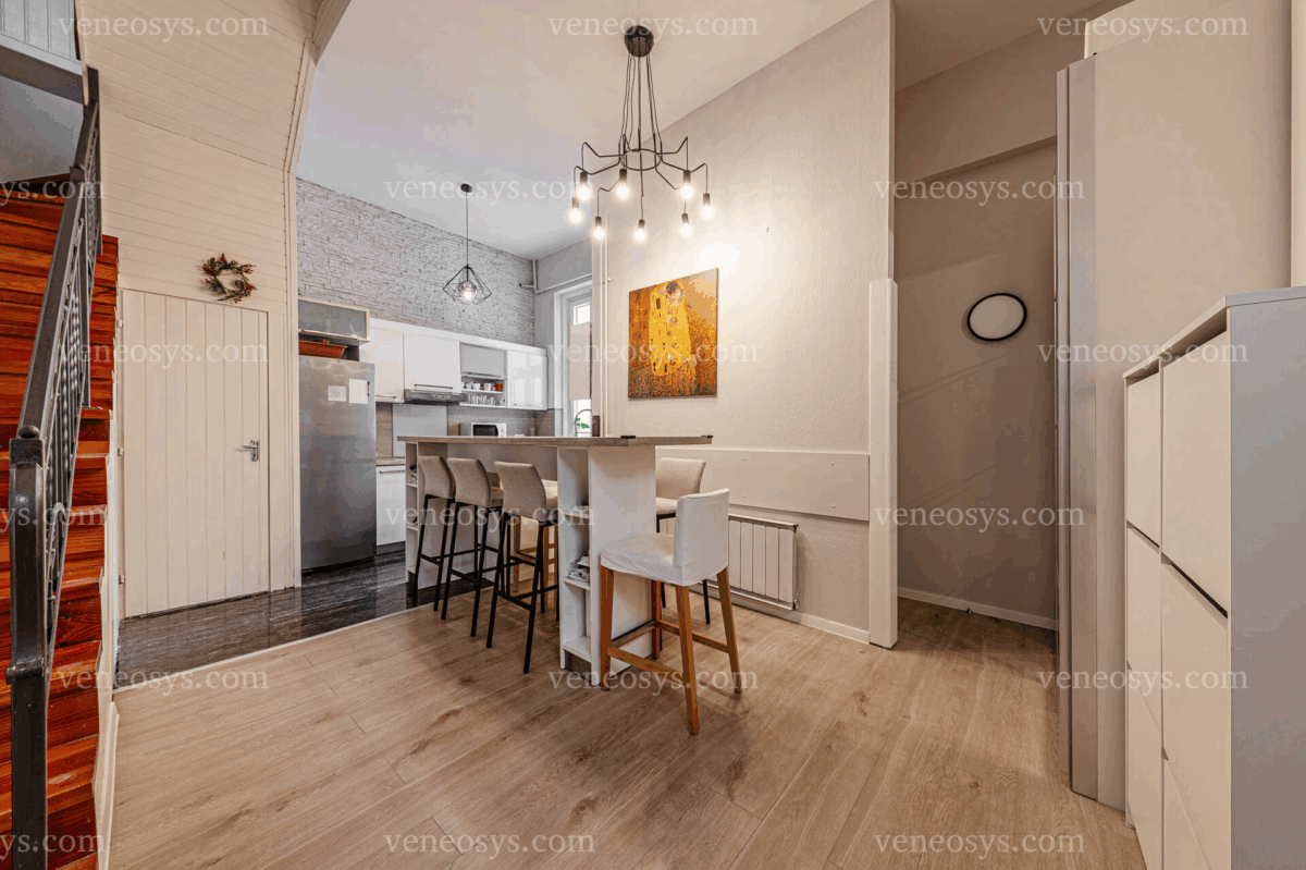 Dwupoziomowe mieszkanie w IX. dzielnicy Budapesztu