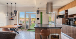 Panorama z tarasu w XI. dzielnicy Budapesztu