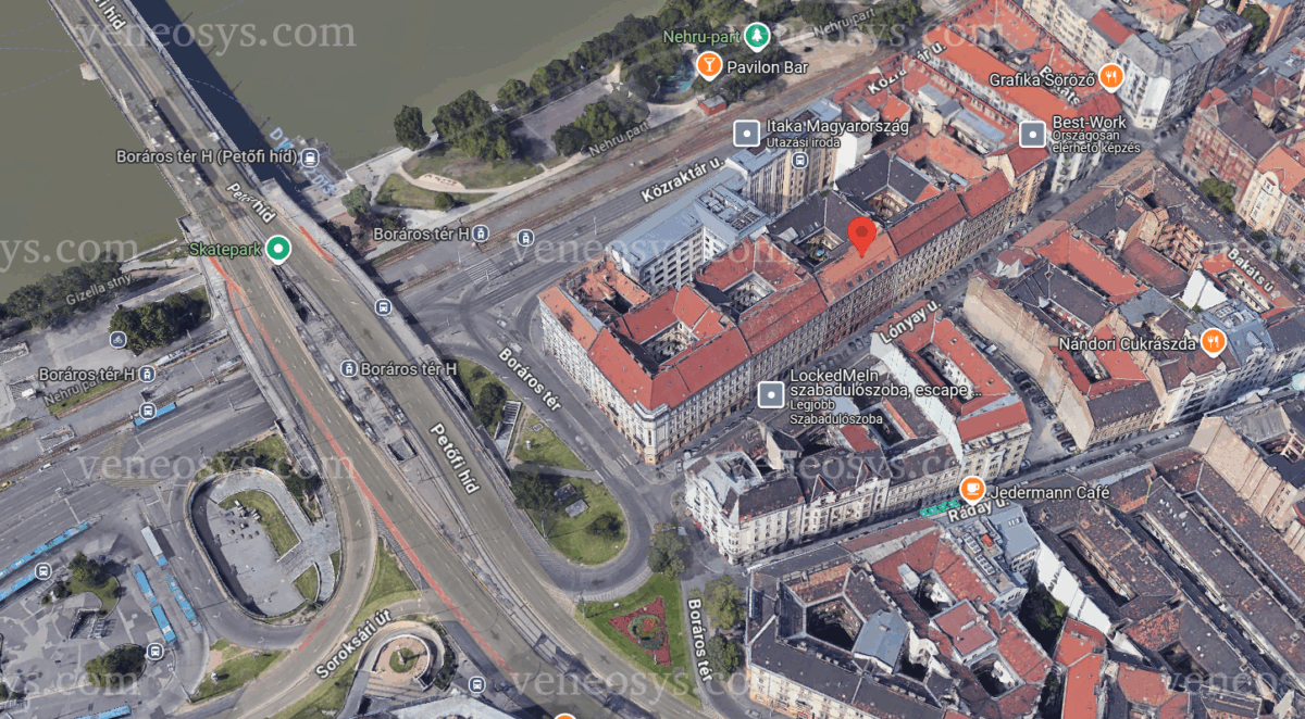 Dwupoziomowe mieszkanie w IX. dzielnicy Budapesztu