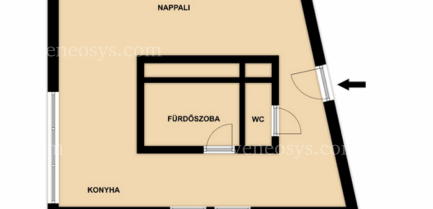 Mieszkanie z panoramą w I. dzielnicy Budapesztu