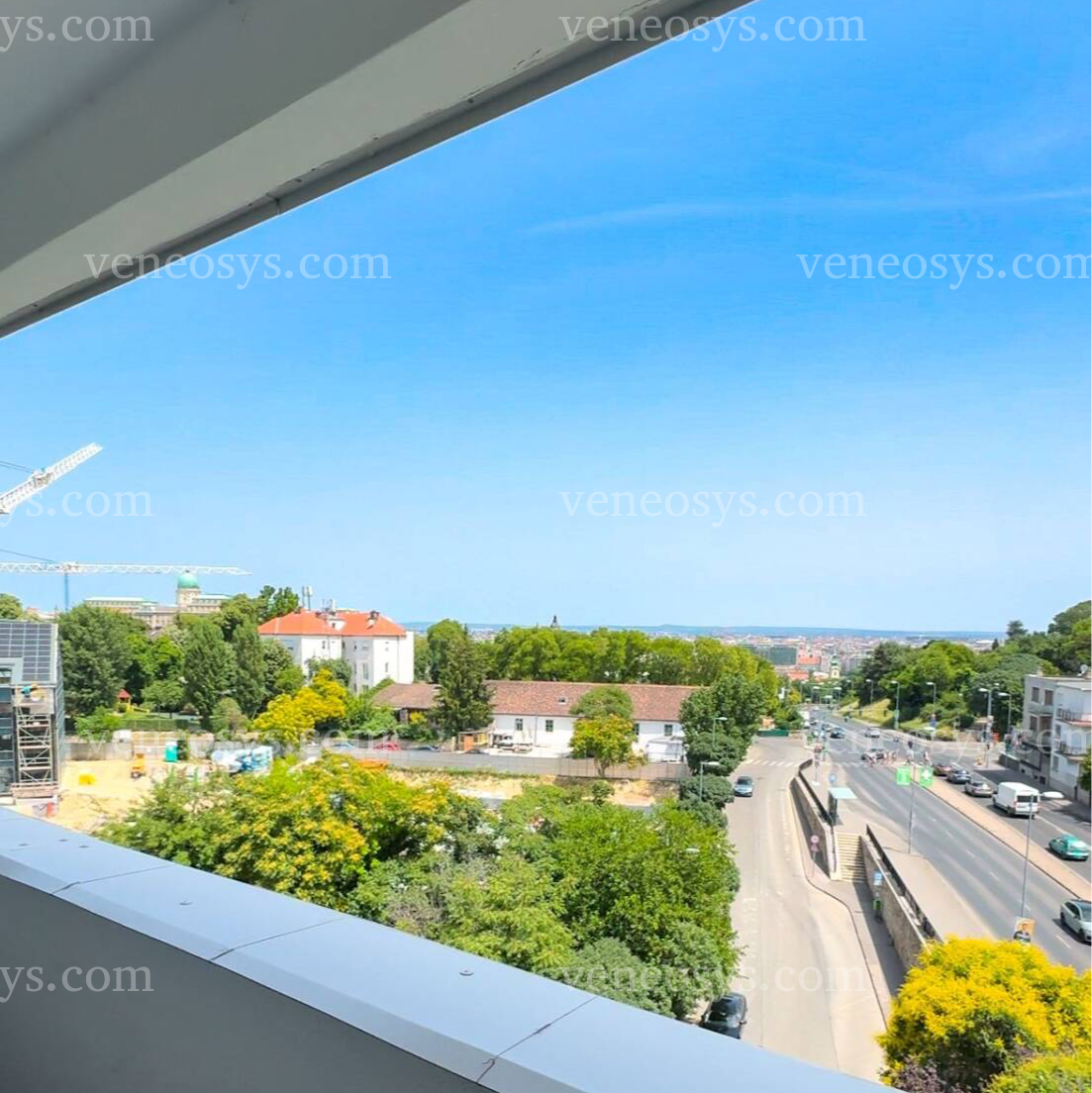 Mieszkanie z panoramą w I. dzielnicy Budapesztu