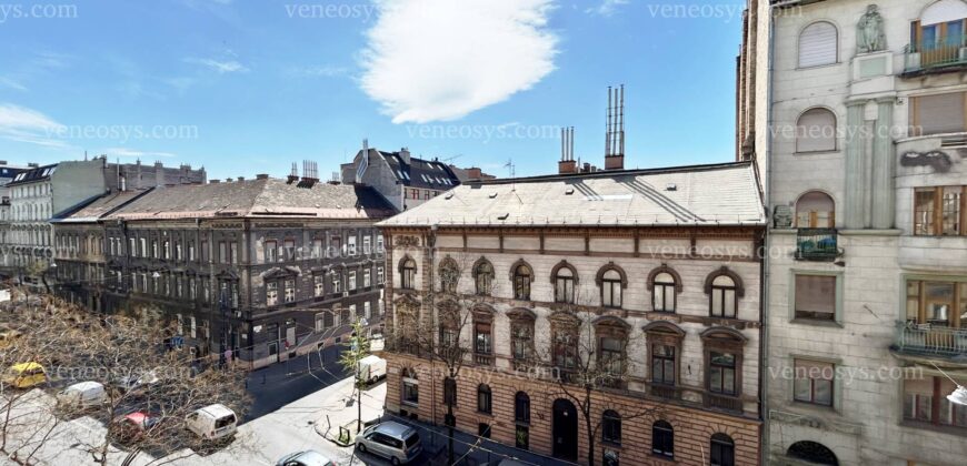 W pięknej kamienicy w XIV. dzielnicy Budapesztu