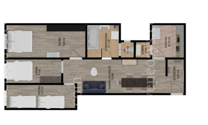 Eleganckie poddasze w VI. dzielnicy Budapesztu