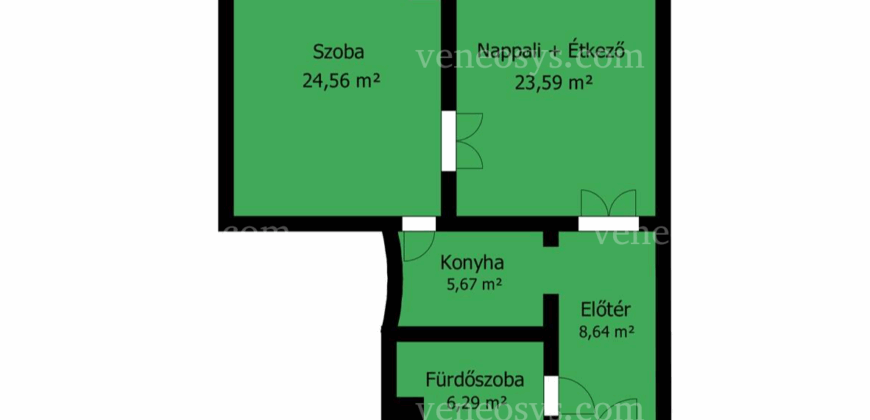 Mieszkanie w mieszczańskim stylu w XIII. dzielnicy Budapesztu