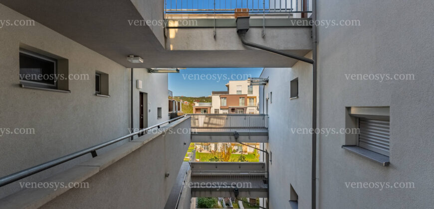 Panorama z tarasu w XI. dzielnicy Budapesztu