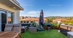 Panorama z tarasu w XI. dzielnicy Budapesztu