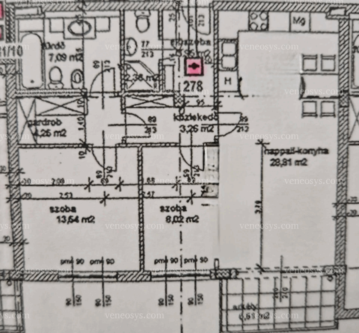 Apartament z udogodnieniami w II. dzielnicy Budapesztu