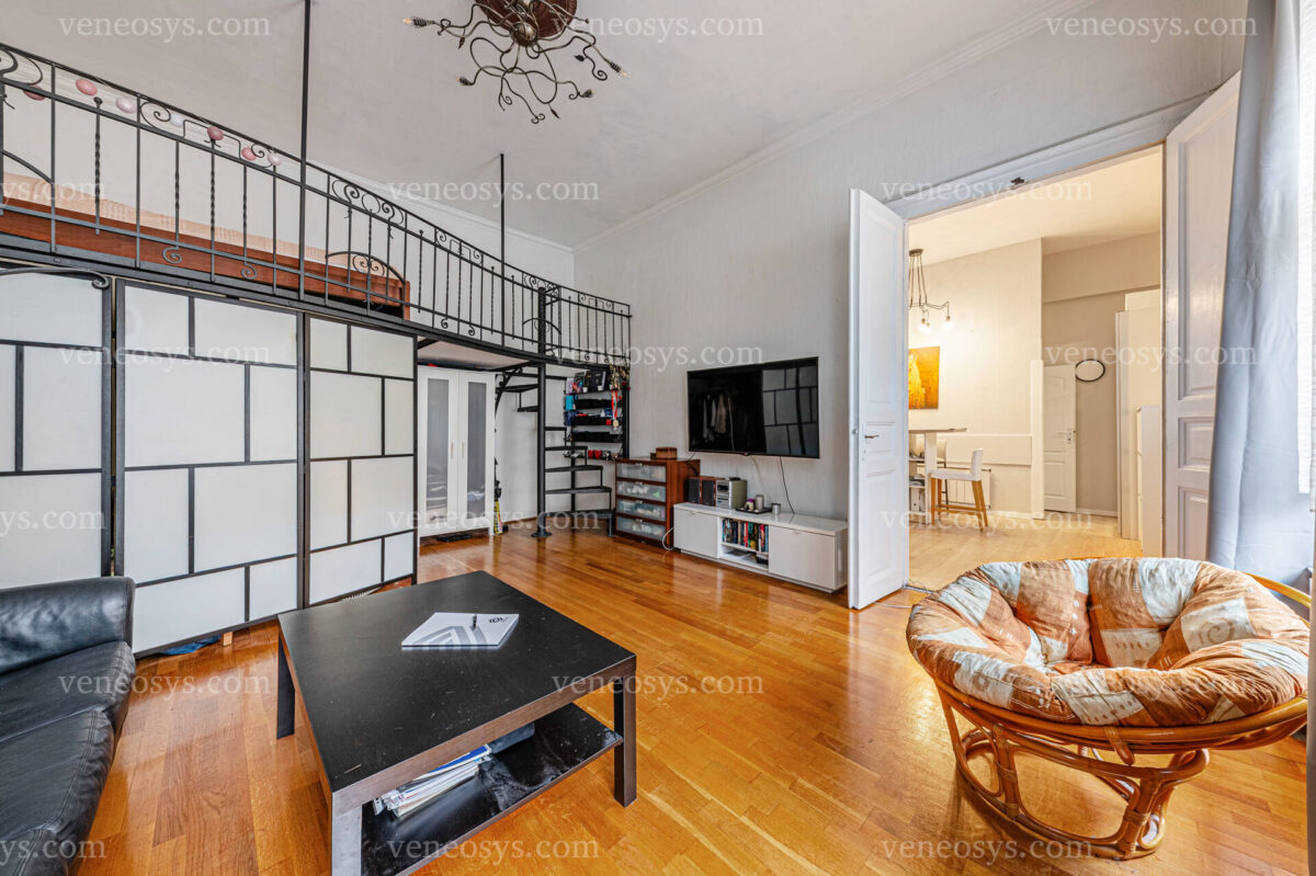 Dwupoziomowe mieszkanie w IX. dzielnicy Budapesztu