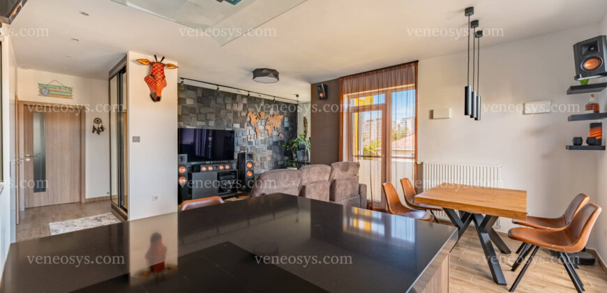 Panorama z tarasu w XI. dzielnicy Budapesztu