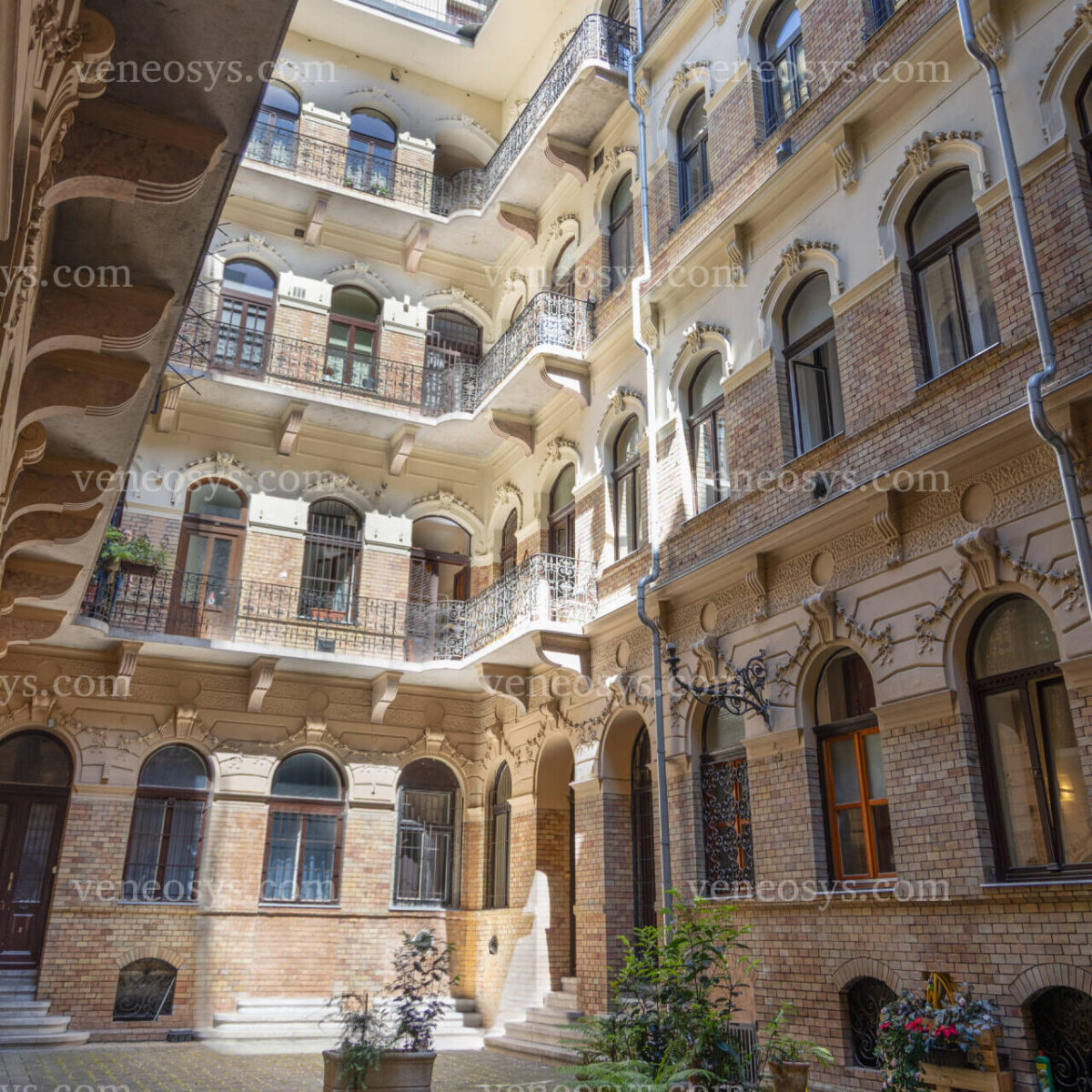 Przy ulicy Eötvös w VI. dzielnicy Budapesztu