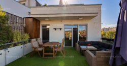 Panorama z tarasu w XI. dzielnicy Budapesztu