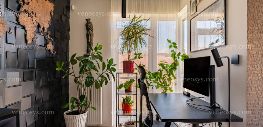 Panorama z tarasu w XI. dzielnicy Budapesztu