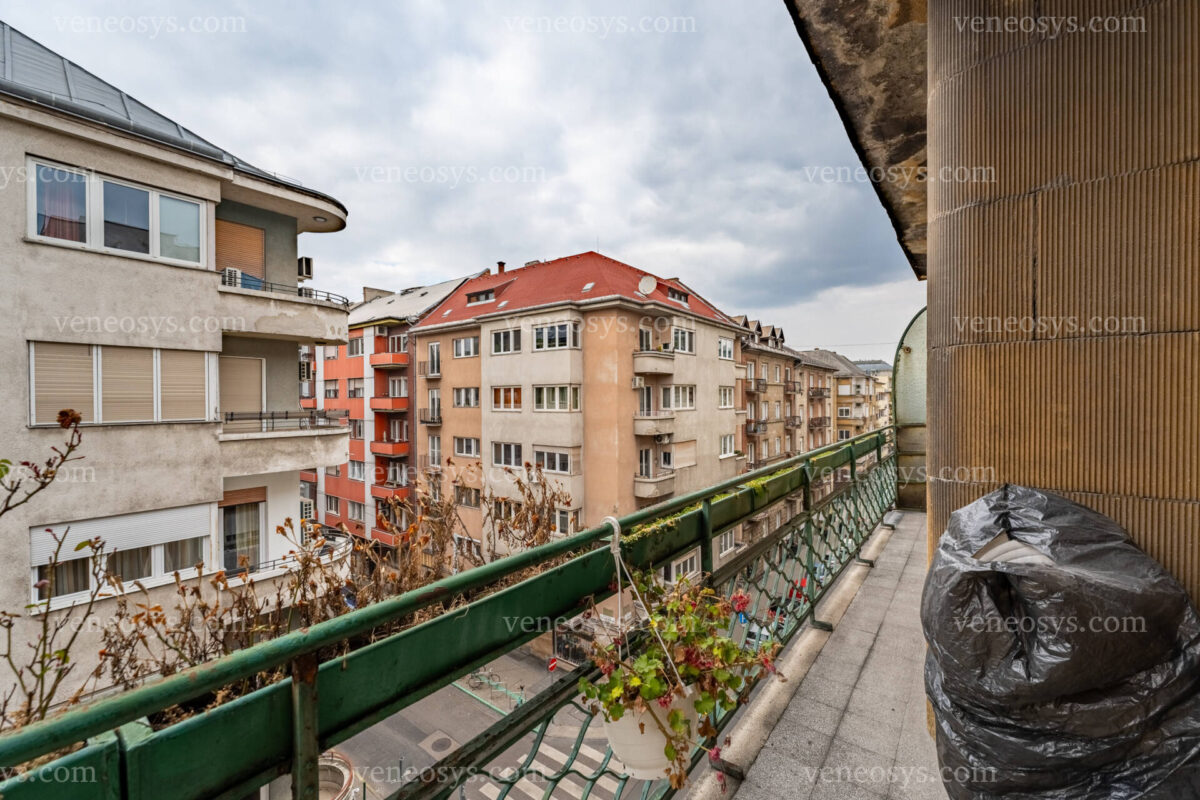 Mieszkanie w dwoma balkonami w XIII. dzielnicy Budapesztu