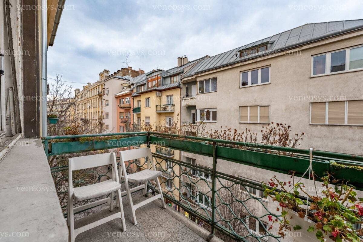 Mieszkanie w dwoma balkonami w XIII. dzielnicy Budapesztu